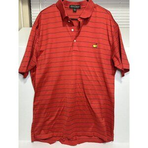 Masters Golf Polo Shirt Mens XL Amen Corner Augusta National Short Sleeve Red